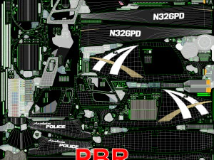 AS-350 Anaheim Police --225-- 3D Model