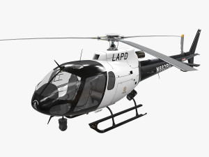 as-350 lapd 3D 模型