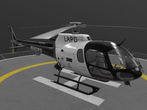 as-350 lapd 3D Model