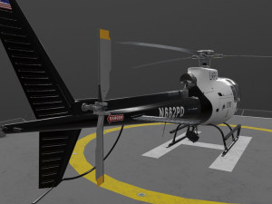 as-350 lapd 3D Model