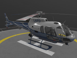 as-350 lapd 2 Modelo 3D