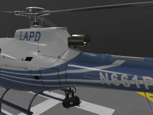 AS-350 LAPD --228-- 3D Model