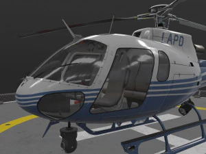 AS-350 LAPD --228-- 3D Model