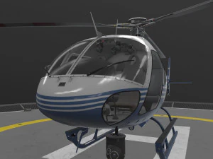 AS-350 LAPD --228-- 3D Model