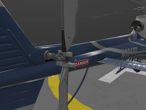 AS-350 LAPD --228-- 3D Model