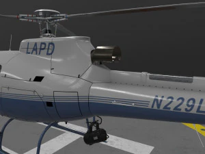 AS-350 LAPD --229-- 3D Model