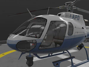 AS-350 LAPD --229-- 3D Model