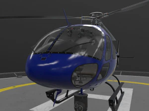 AS-350 Miami Police --224-- 3D Model