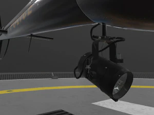 AS-350 Miami Police --224-- 3D Model