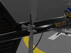 AS-350 Miami Police --224-- 3D Model