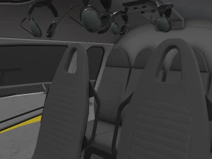 AS-350 Miami Police --224-- 3D Model