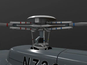 as-350 oklahoma city police 3D Model