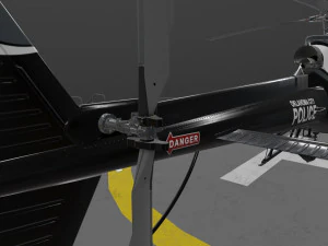 as-350 oklahoma city police 3D Model