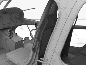 as-350 oklahoma city police 3D Model