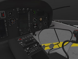 as-350 anaheim police animated 3D Model