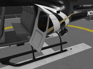 as-350 anaheim police animated 3D Model