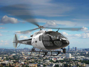 as-350 lapd animated 3D Model
