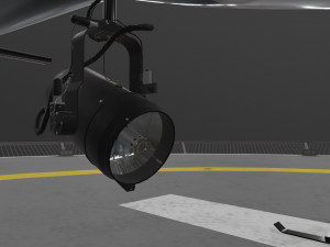 as-350 lapd animated 3D-Modell