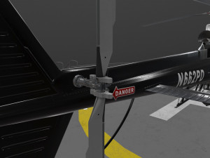 as-350 lapd animated 3D-Modell