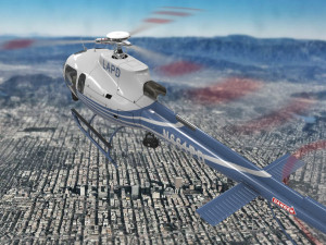 as-350 lapd 2 animated Model 3D