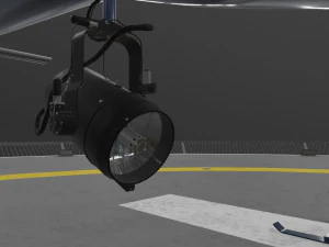 as-350 lapd 3 animated 3D Model