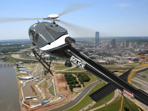 as-350 oklahoma city police animated 3D Model