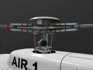 AS-350 Edmonton Police Service --226-- 3D Model