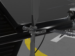 as-350 edmonton police service 3D Model