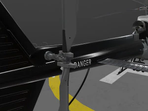 AS-350 Edmonton Police Service --226-- 3D Model