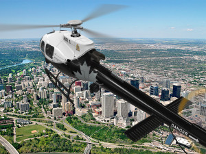 as-350 edmonton police service animated 3D Model