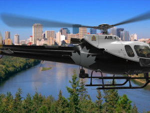 as-350 edmonton police service animated 3D Model