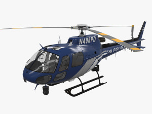 as-350 san jose police 3D 模型