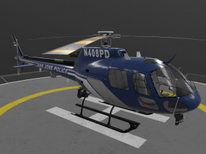as-350 san jose police 3D Model