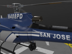 as-350 san jose police 3D Model
