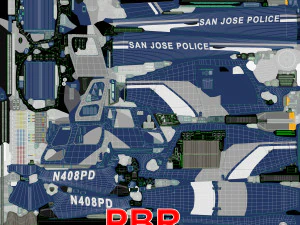 as-350 san jose police animated 3D Model