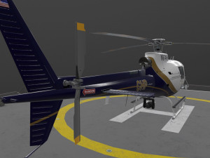 as-350 california highway patrol Model 3D