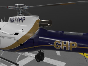 as-350 california highway patrol Model 3D