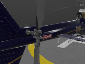 AS-350 California Highway Patrol --219-- 3D Model