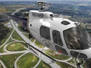 as-350 california highway patrol animated 3D Model