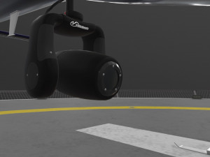as-350 california highway patrol animated 3D Model