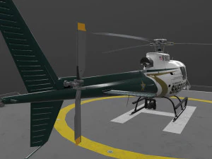 as-350 hillsborough county sheriff 3D Model