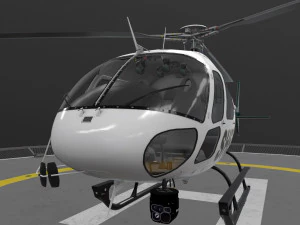 as-350 hillsborough county sheriff 3D Model