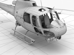 as-350 hillsborough county sheriff 3D Model