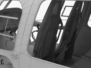 as-350 hillsborough county sheriff 3D Model