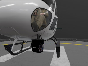 as-350 hillsborough county sheriff animated Modelo 3D