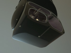 flir star safire 380 hdc 3D 모델