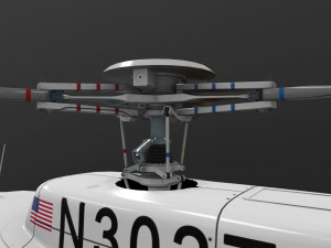 as-350 tulsa police 3D Model