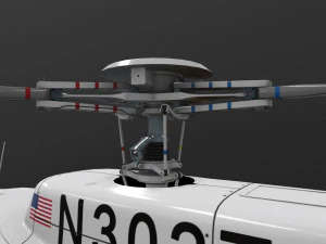 AS-350 Tulsa Police --216-- 3D Model