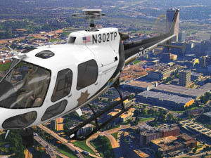 as-350 tulsa police animated 3D Model