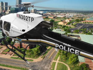 as-350 tulsa police animated 3D Model